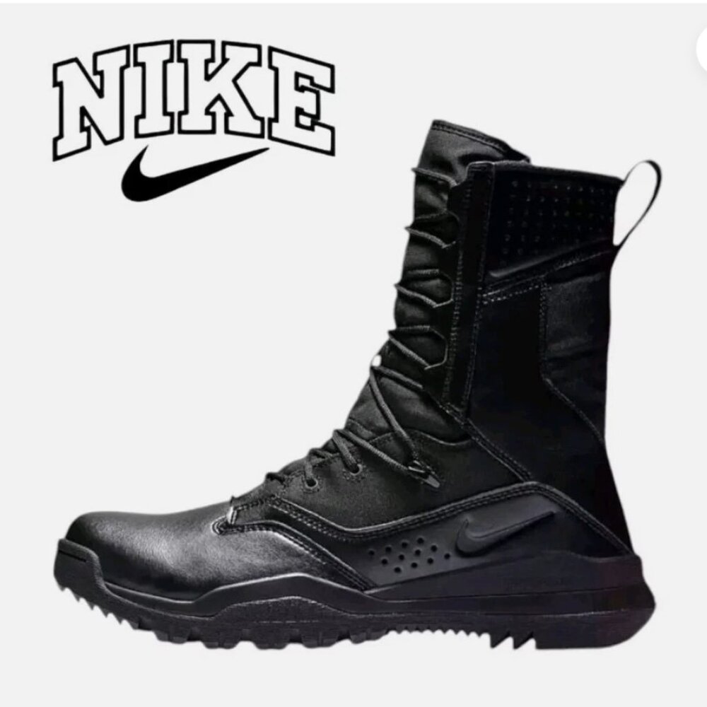 NIKE SFB FIELD 2 8" BLACK MILITARY COMBAT TACTICAL BOOTS AO7507-001 Size 6